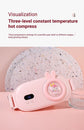 Heated Period Relief Waist Belt Pink Cute Baby