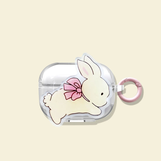 Hugging Radish Rabbit + Round Ring Apple Airpods1 2