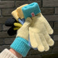 Knit Gloves Lake Blue