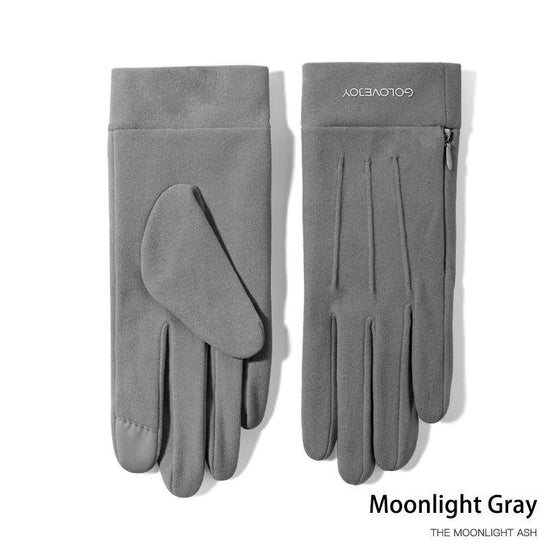 Ladies Winter Warm Cashmere Gloves DY36 Dai Yue Black