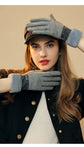 Ladies Winter Warm Cashmere Gloves DY36 Dai Yue Black