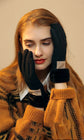 Ladies Winter Warm Cashmere Gloves DY43 Dai Yue Black