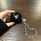 Large Pink Bow [Pink Shell] + Bow Keychain AirPods 3