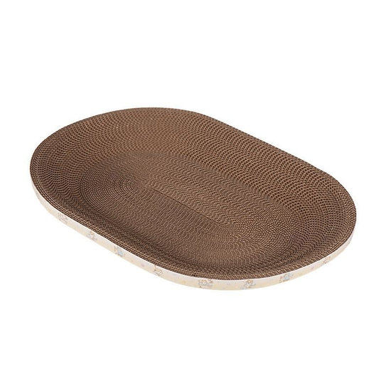 LargeCatScratcher,OvalShape,53x37cm-ThinStyle