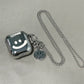 Laser Engraved HAPPY Bear Electroplated + Ring Apple AirPods pro2