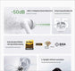 M3s Bluetooth headset-White