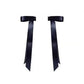 Magnetic Bow Hair Claw Clip Black
