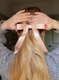 Magnetic Bow Hair Claw Clip Black