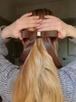 Magnetic Bow Hair Claw Clip Black