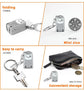 So he carried folding nail clippers-Gold Mini cat