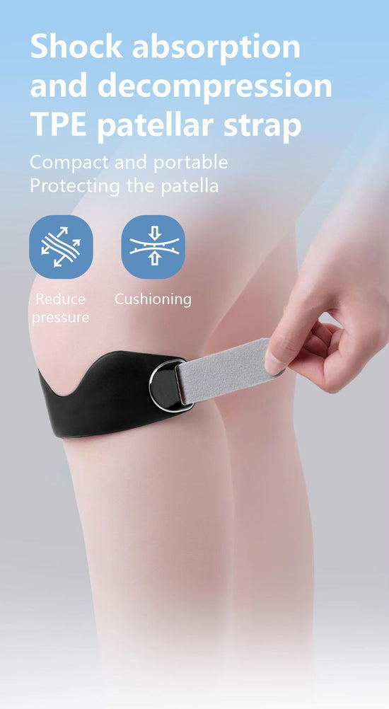 Patellar knee pads-Black