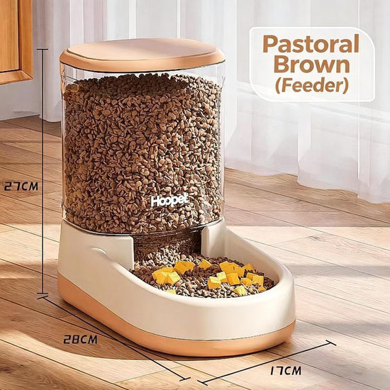 Pet automatic feeder-Brown Feeder