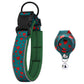 Pet positioning collar-Heart Green 1Pair1-L-without locator