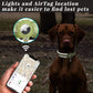 Pet positioning collar-Heart Yellow 1Pair2-S-without locator