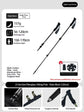 CarbonFiberTelescopicPole-ForHeightsUnder170cm