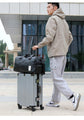 PULeatherTravelGymBagSmall-Black
