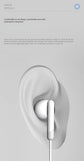 QK01 Wired karaoke headphones-White