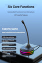 RGB Desktop Microphone 3 USB HUB Model Black