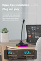RGB Desktop Microphone 3 USB HUB Model Black