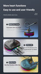 RGB Desktop Microphone 3 USB HUB Model Black