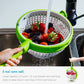 Rotating draining basket-Green