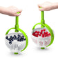 Rotating draining basket-Green