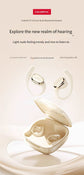 S16 Bluetooth headset-Beige