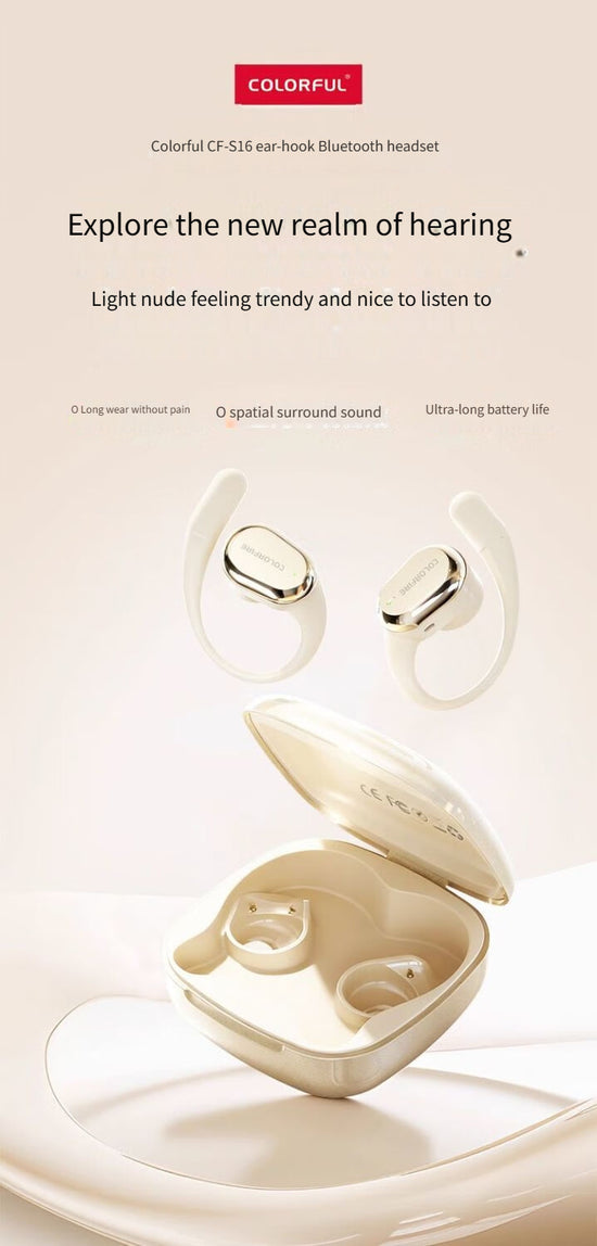 S16 Bluetooth headset-Black