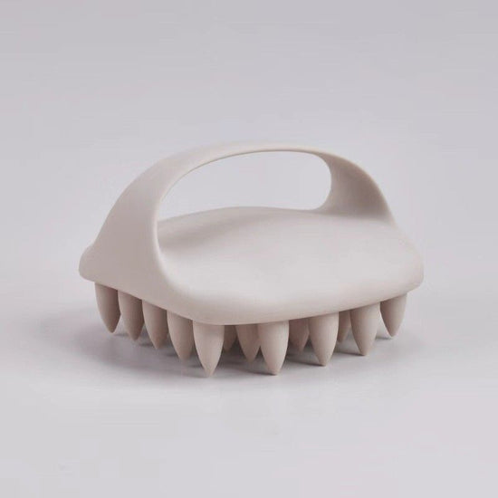 Scalp Massage Shampoo Brush-Apricot