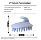 Scalp Massage Shampoo Brush-Apricot