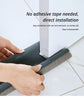 Door gap and bottom sealing strip-Black