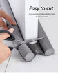 Door gap and bottom sealing strip-White