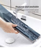 Door gap and bottom sealing strip-White