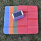 Folding picnic mat-Blue