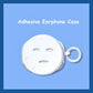 Shy Pink-faced Rabbit + Round Ring Apple Airpods 4