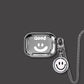 Smiley Face AirPods Pro Case+Keyring+Necklace