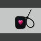 Solid Black Soft Case + Hook AirPods Pro 2