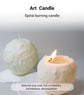 Spiral Scented Candle Custom Color