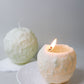 Spiral Scented Candle White