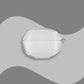 Transparent + Black Buckle Bluetooth Earphone Case Apple AirPods 4