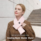 USB Rechargeable Graphene Heated Neck Warmer Deep Blue