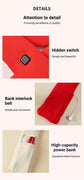 USB Rechargeable Graphene Heated Neck Warmer Red