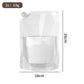 Outdoor portable folding water storage bag-3L transparent