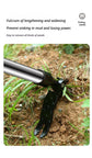 Manual weeding device-with a stainless steel three-section pipe