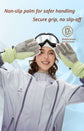 Windproof Water-Repellent Fleece-Lined Self-Heating Gloves Pink