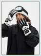 Windproof Water-Repellent Self-Heating Fleece Gloves Light Green