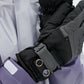 Winter Self-Heating Windproof Touchscreen Gloves-Black Gray