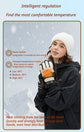 Winter Self-Heating Windproof Touchscreen Gloves-Black Gray