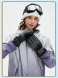 Winter Self-Heating Windproof Touchscreen Gloves-Black Gray