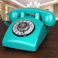 Wireless Bluetooth Desk Phone Style 1-pink